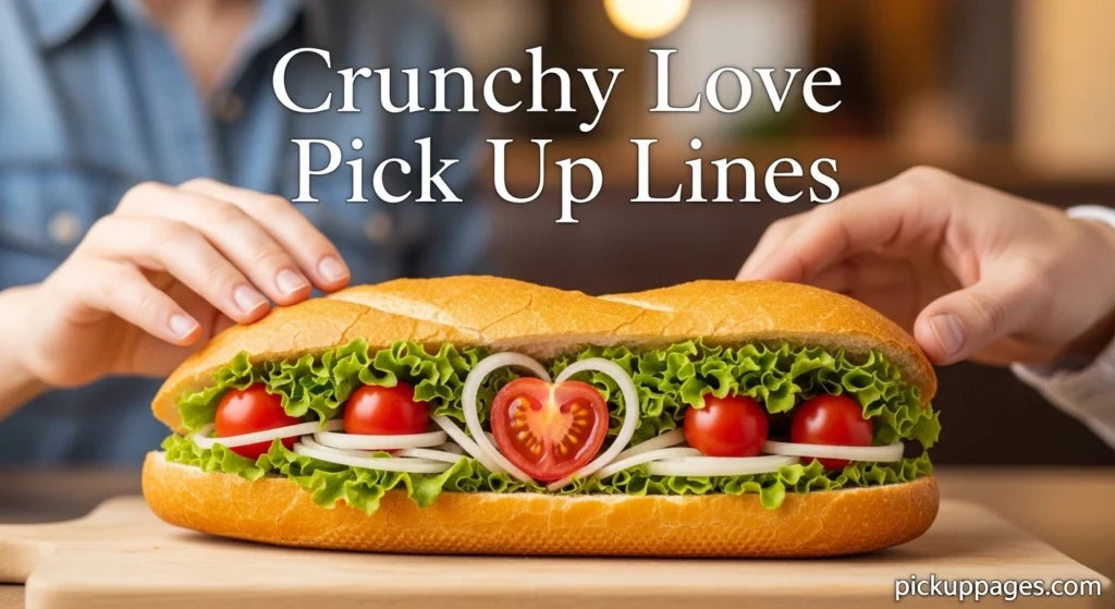 Crunchy Love Pick Up Lines