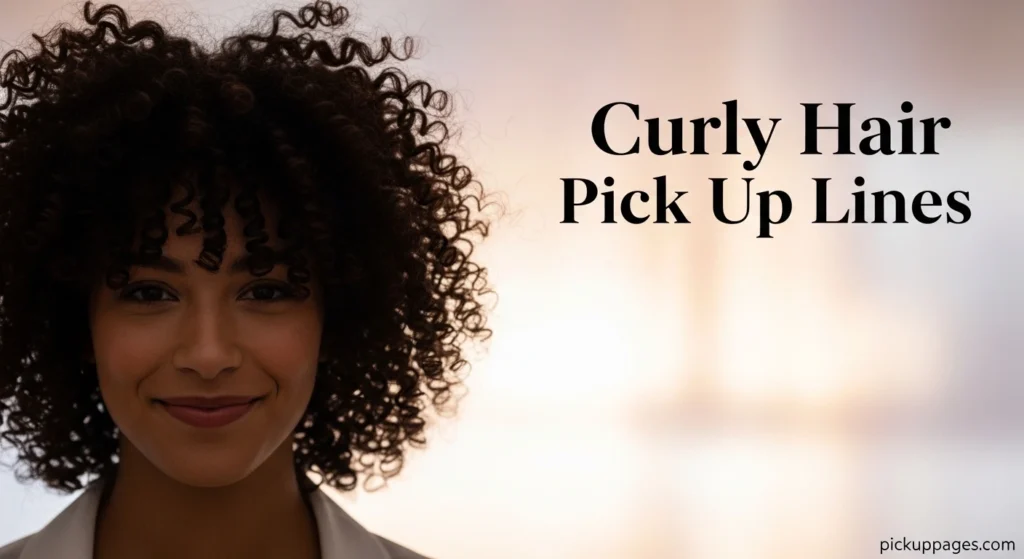 Curly Hair Pick Up Lines