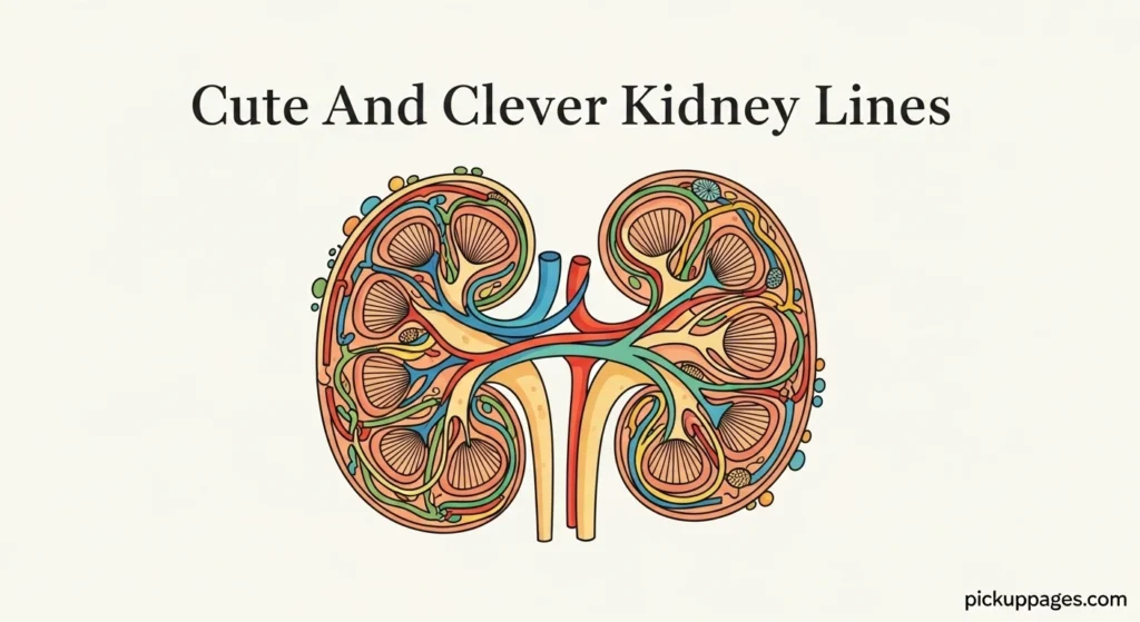 Cute And Clever Kidney Lines