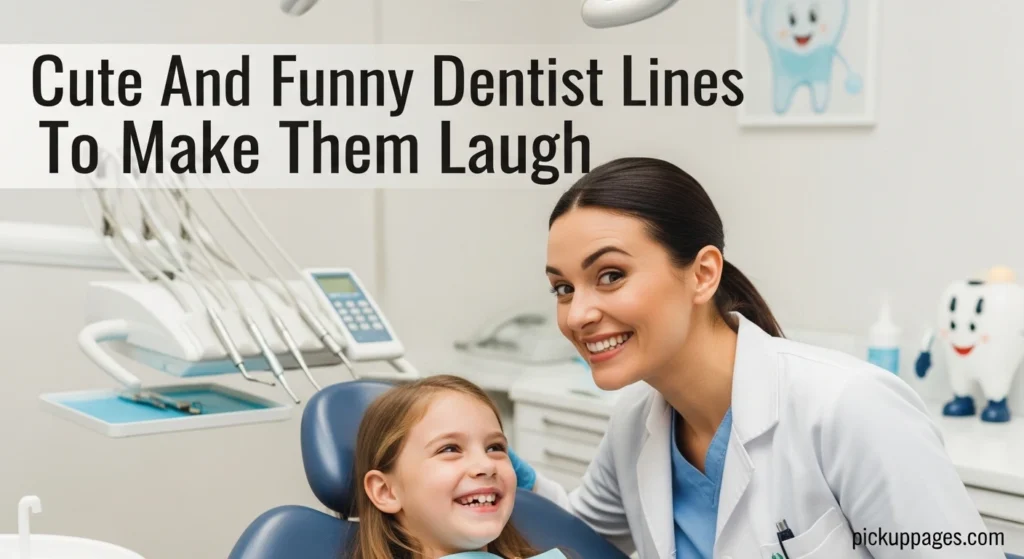Cute And Funny Dentist Lines To Make Them Laugh