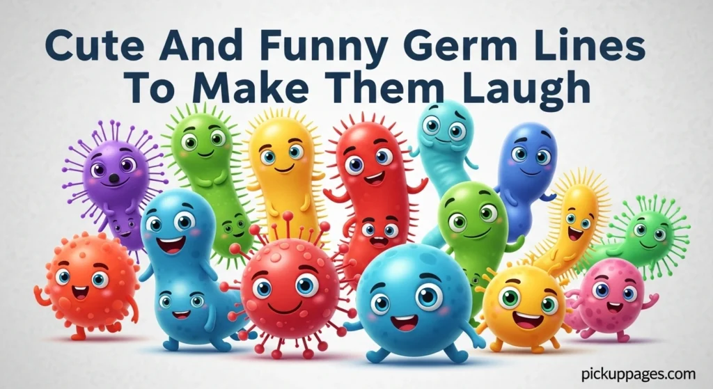 Cute And Funny Germ Lines To Make Them Laugh