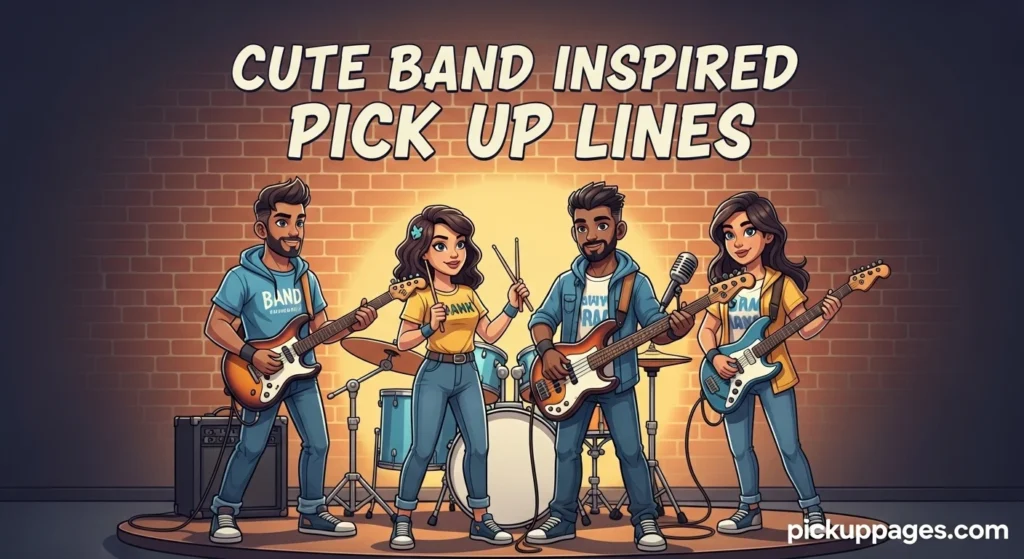 Cute Band Inspired Pick Up Lines