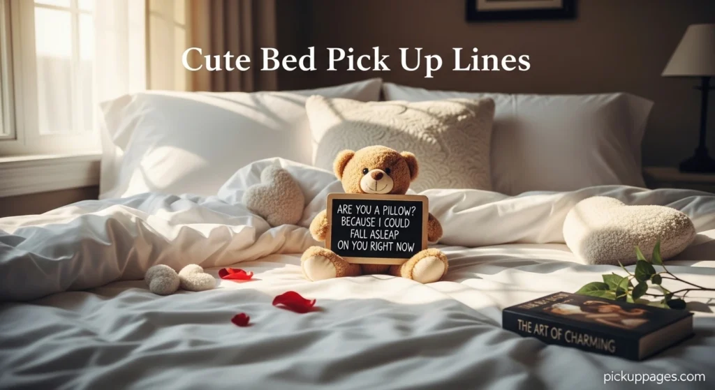 Cute Bed Pick Up Lines
