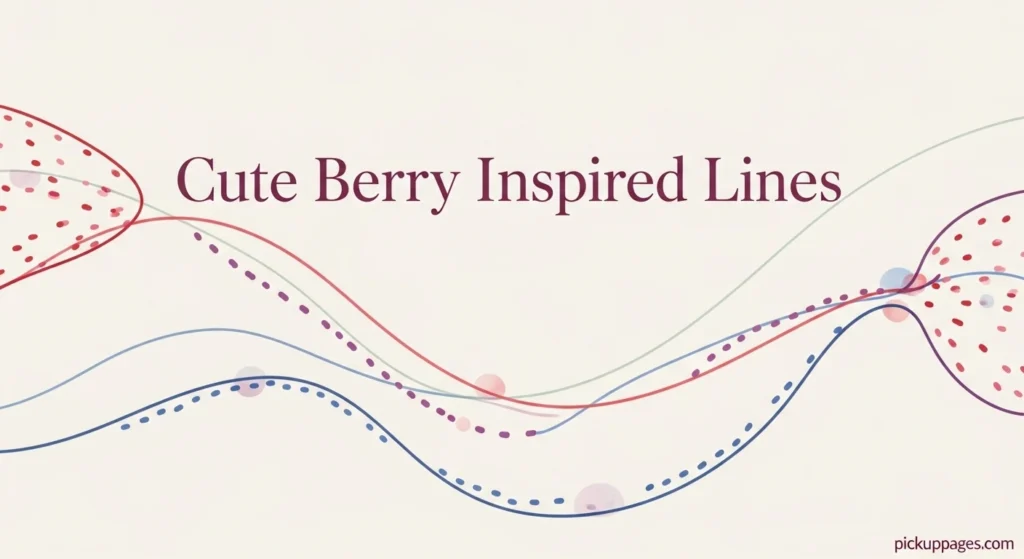Cute Berry Inspired Lines