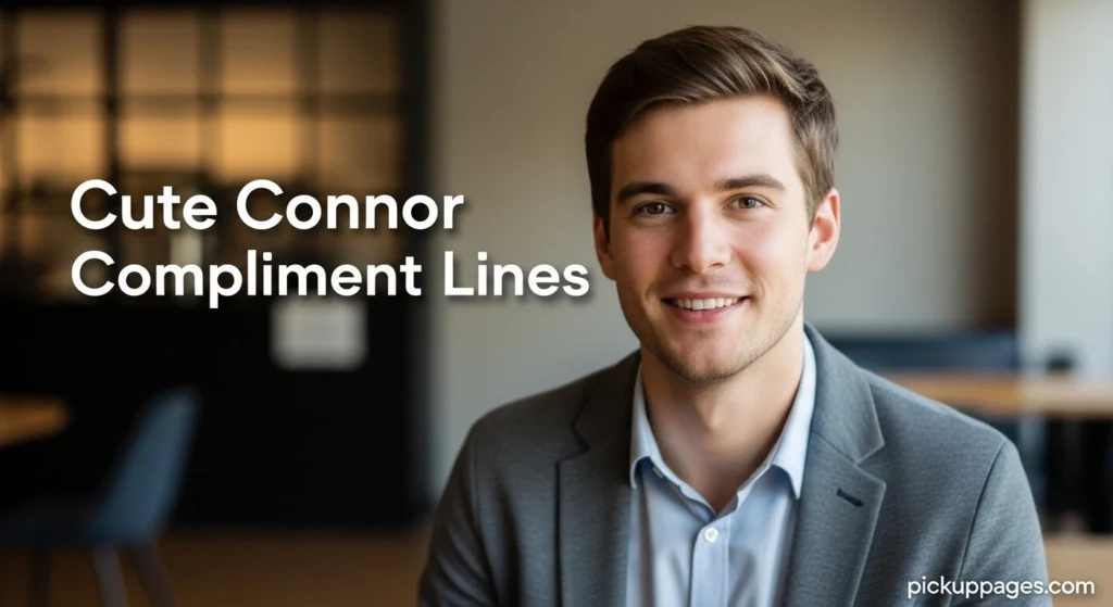 Cute Connor Compliment Lines