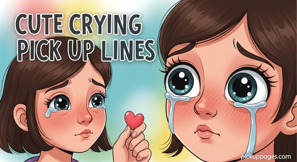 Cute Crying Pick Up Lines