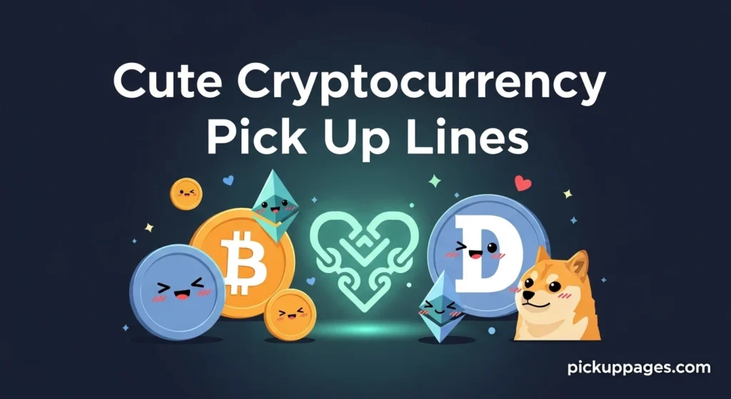Cute Cryptocurrency Pick Up Lines