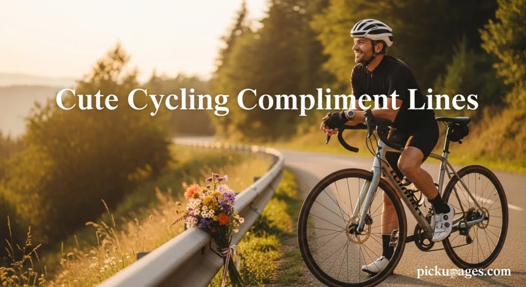 Cute Cycling Compliment Lines
