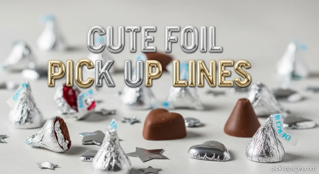 Cute Foil Pick Up Lines