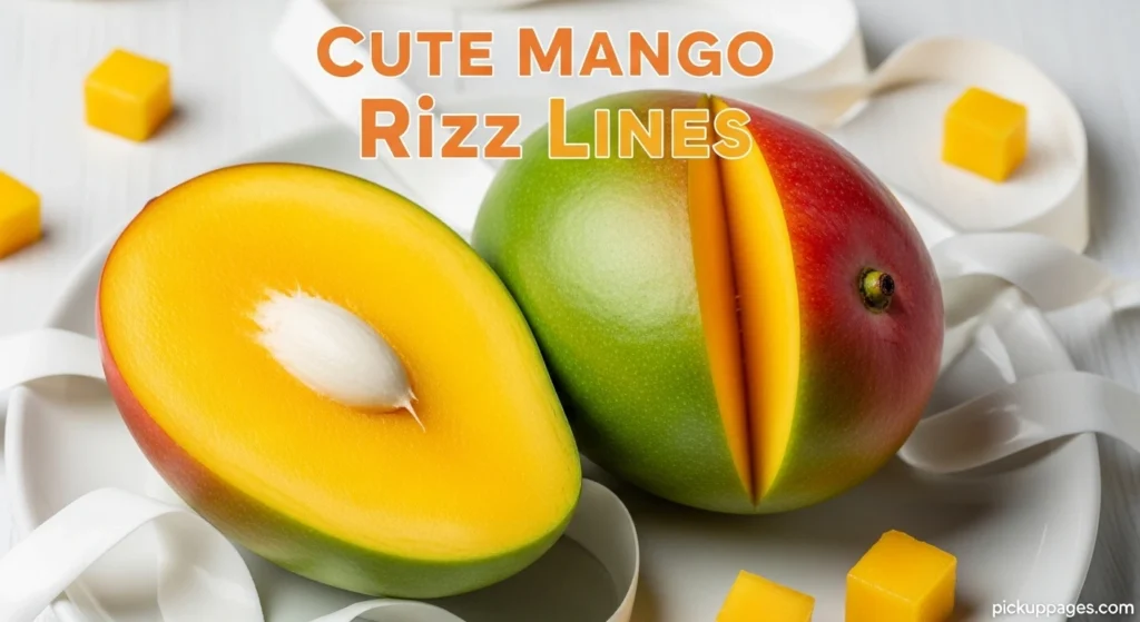 Cute Mango Rizz Lines