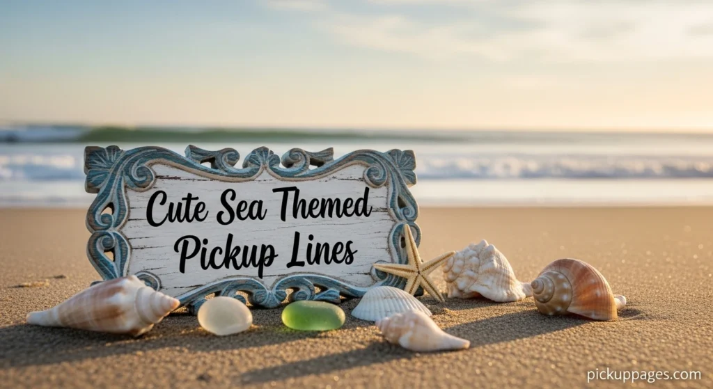 Cute Sea Themed Pickup Lines