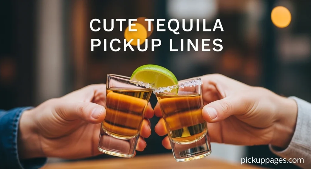 Cute Tequila Pickup Lines