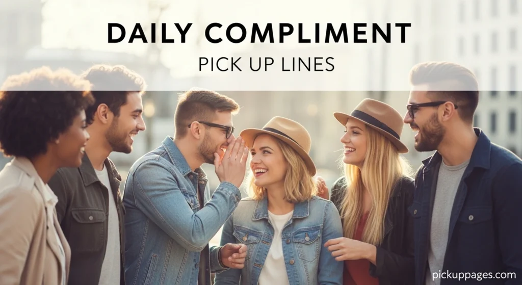 Daily Compliment Pick Up Lines