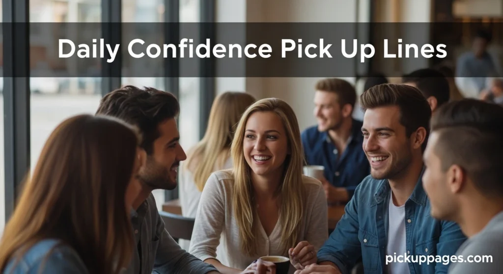 Daily Confidence Pick Up Lines