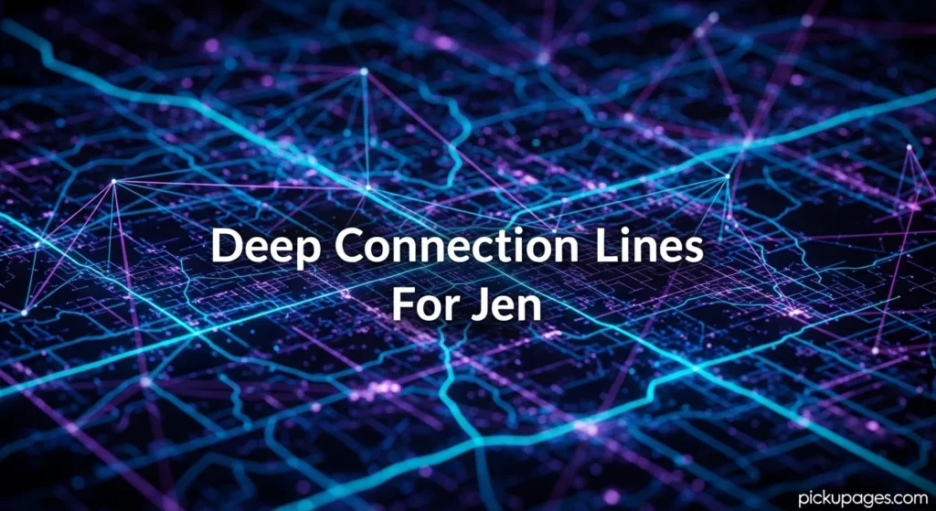 Deep Connection Lines For Jen
