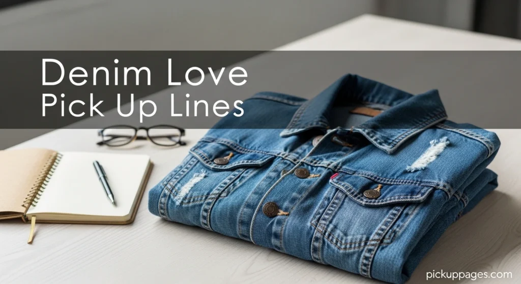 Denim Love Pick Up Lines