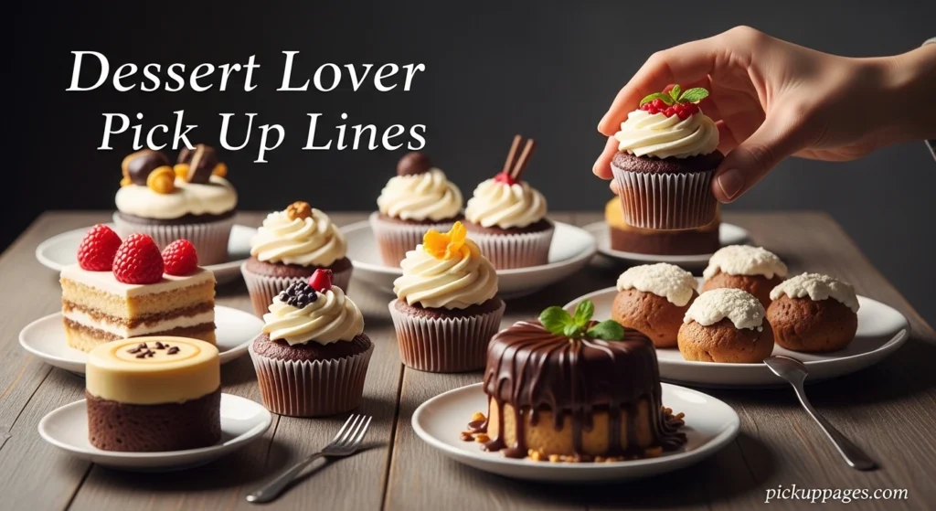 Dessert Lover Pick Up Lines