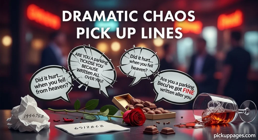 Dramatic Chaos Pick Up Lines