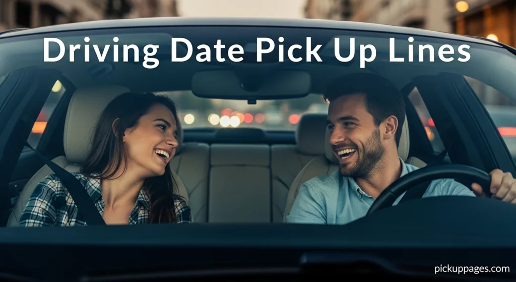 Driving Date Pick Up Lines
