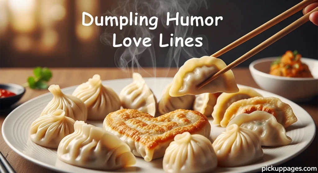 Dumpling Humor Love Lines