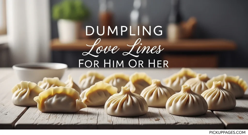 Dumpling Love Lines For Him Or Her