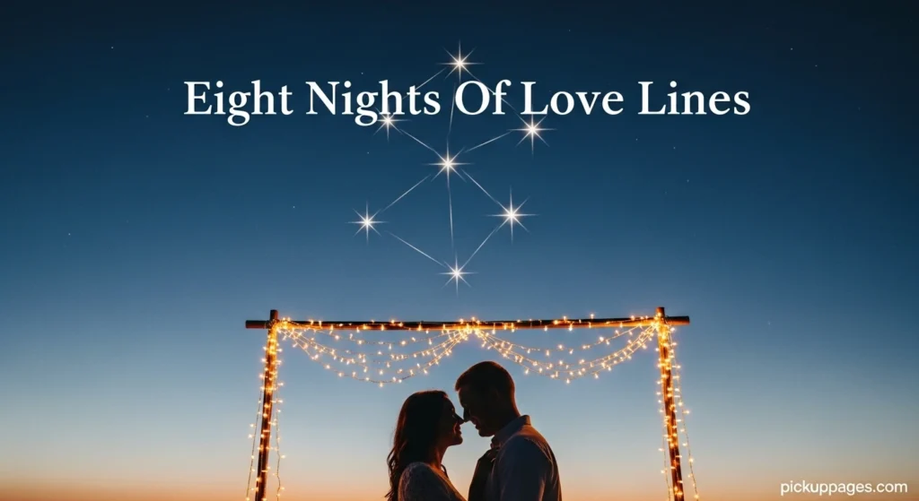 Eight Nights Of Love Lines