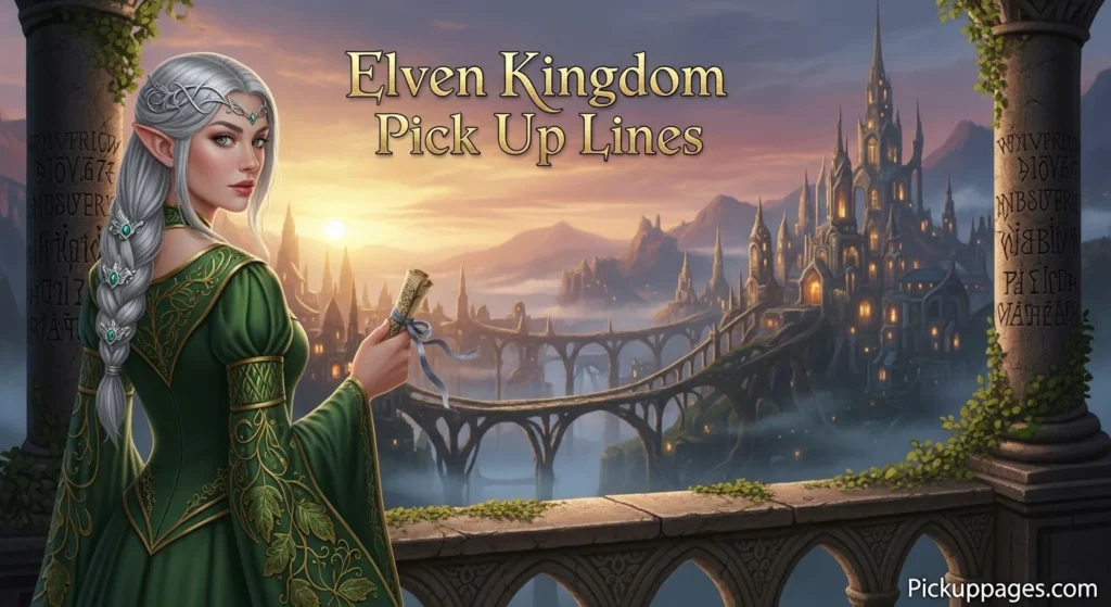 Elven Kingdom Pick Up Lines