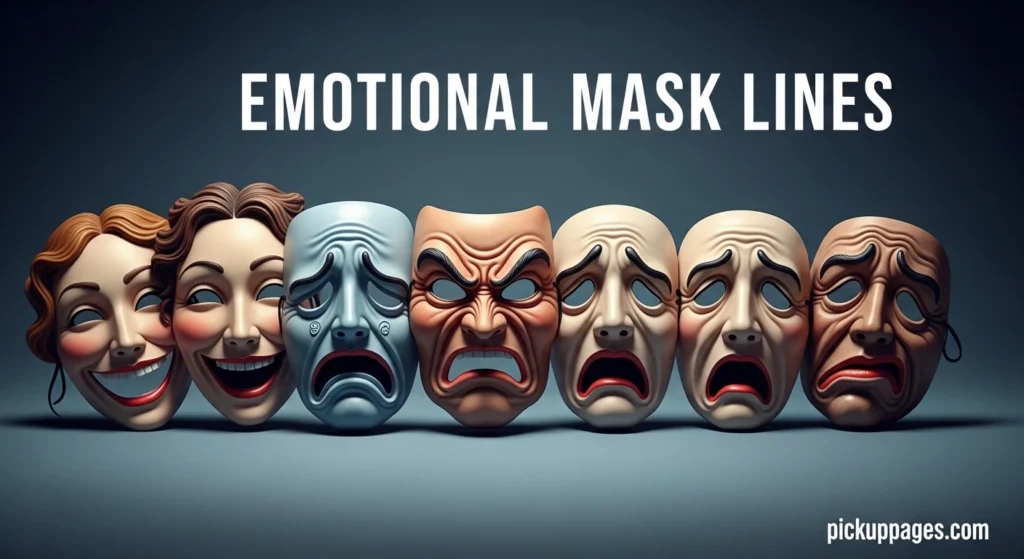 Emotional Mask Lines