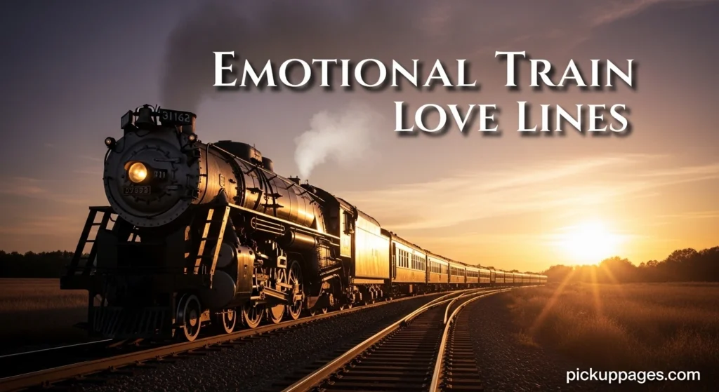 Emotional Train Love Lines