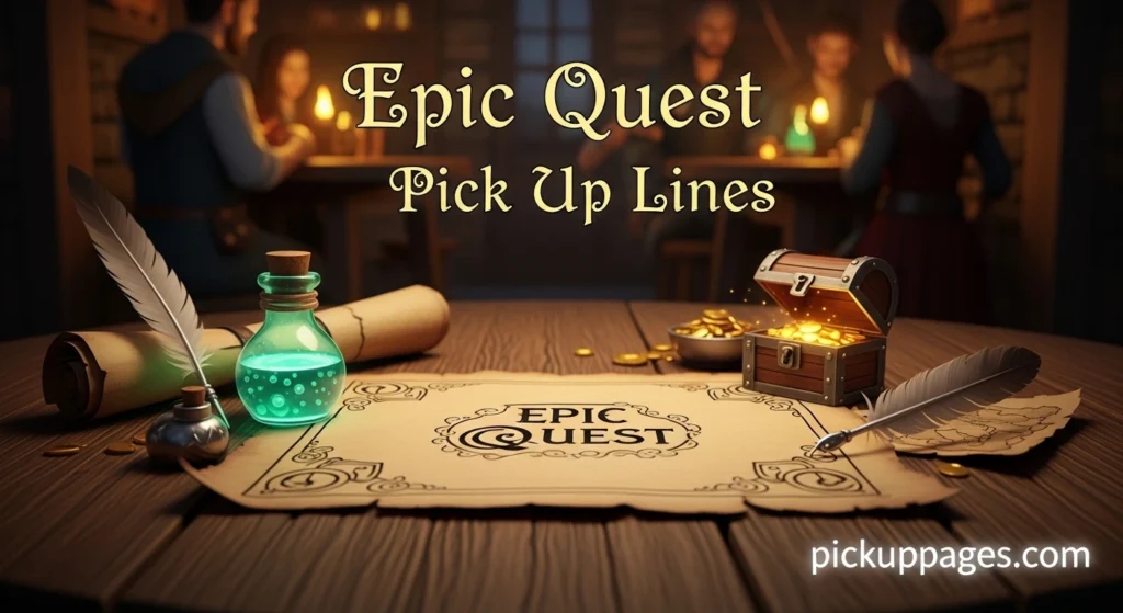 Epic Quest Pick Up Lines