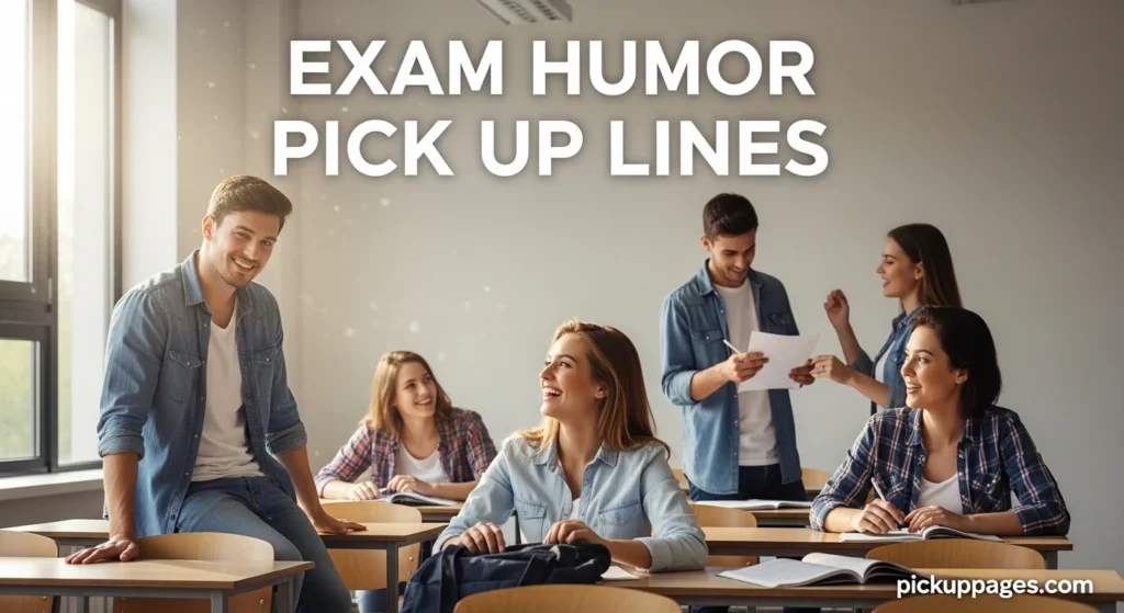 Exam Humor Pick Up Lines