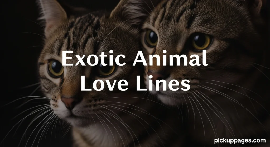 Exotic Animal Love Lines
