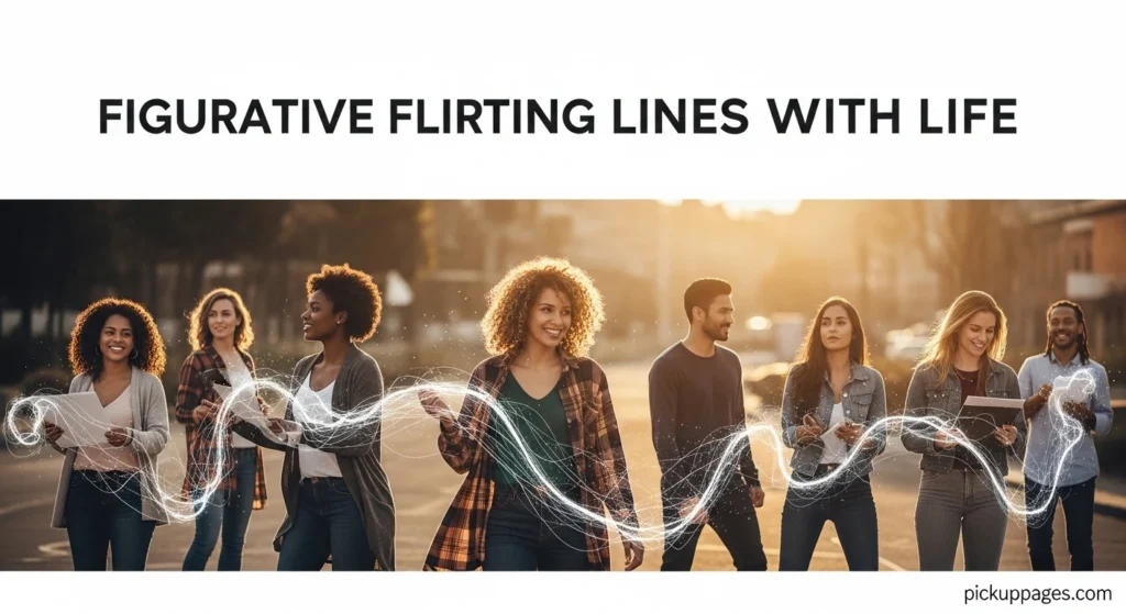 Figurative Flirting Lines with Life