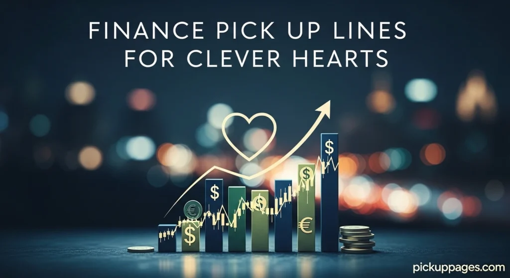 Finance Pick Up Lines For Clever Hearts