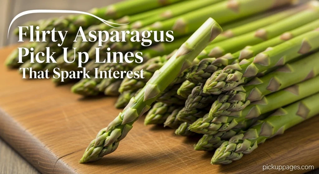Flirty Asparagus Pick Up Lines That Spark Interest