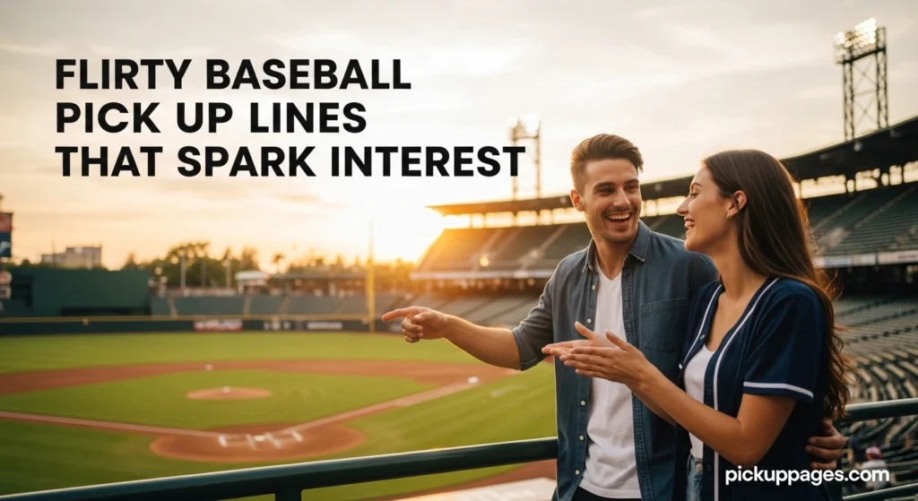 Flirty Baseball Pick Up Lines That Spark Interest