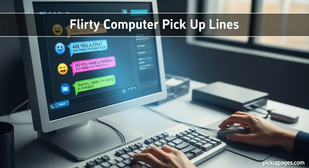 Flirty Computer Pick Up Lines