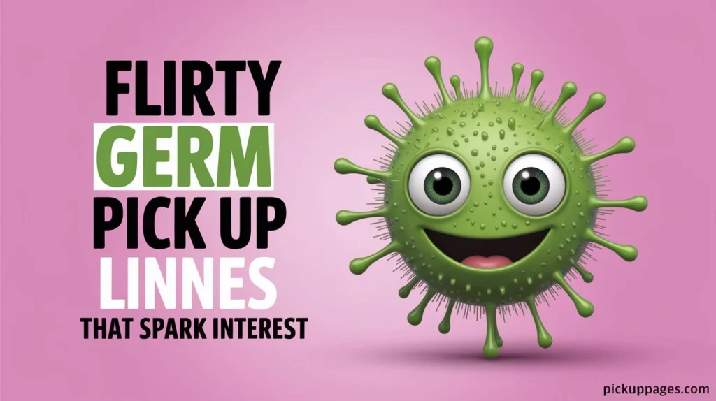 Flirty Germ Pick Up Lines That Spark Interest
