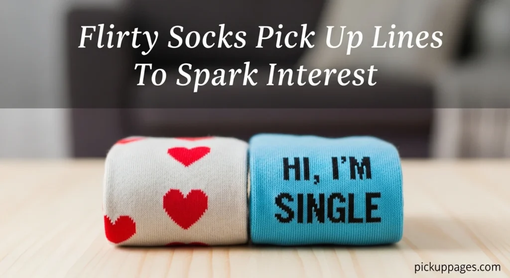 Flirty Socks Pick Up Lines To Spark Interest