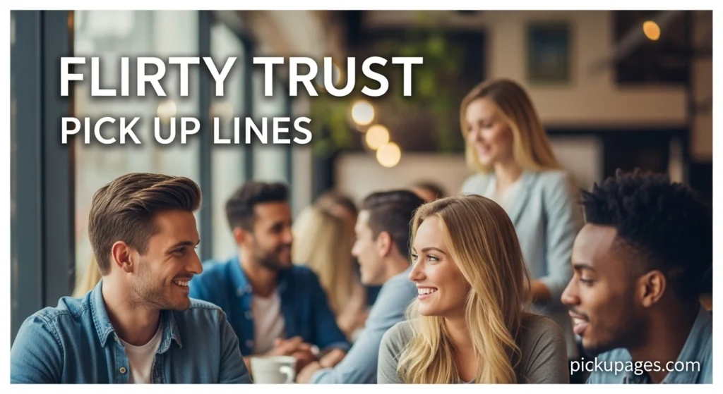 Flirty Trust Pick Up Lines