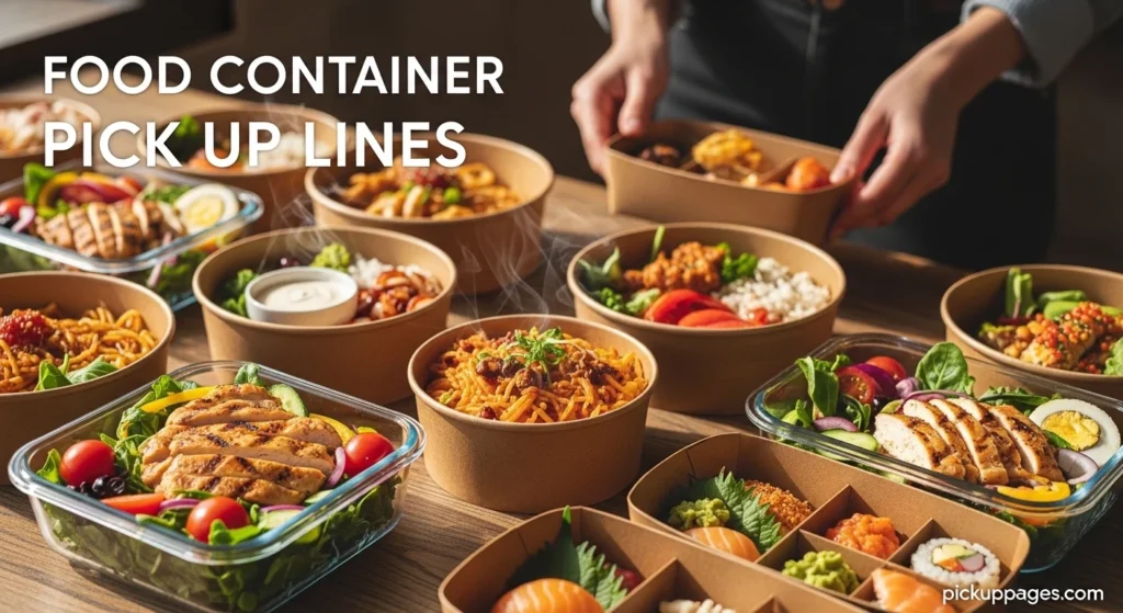 Food Container Pick Up Lines