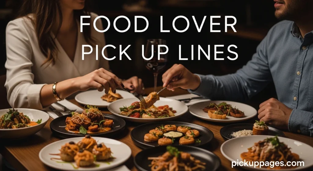 Food Lover Pick Up Lines
