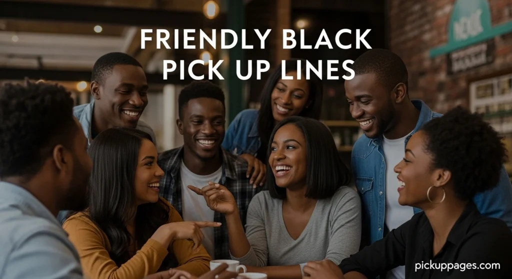 Friendly Black Pick Up Lines