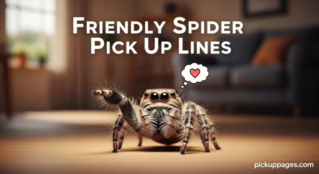 Friendly Spider Pick Up Lines