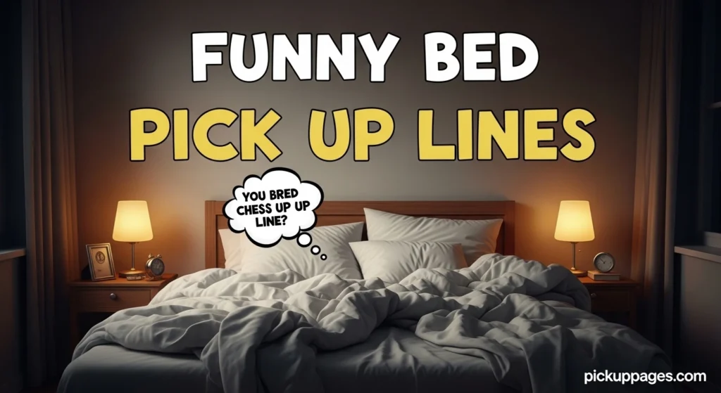 Funny Bed Pick Up Lines