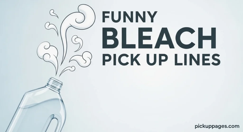 Funny Bleach Pick Up Lines