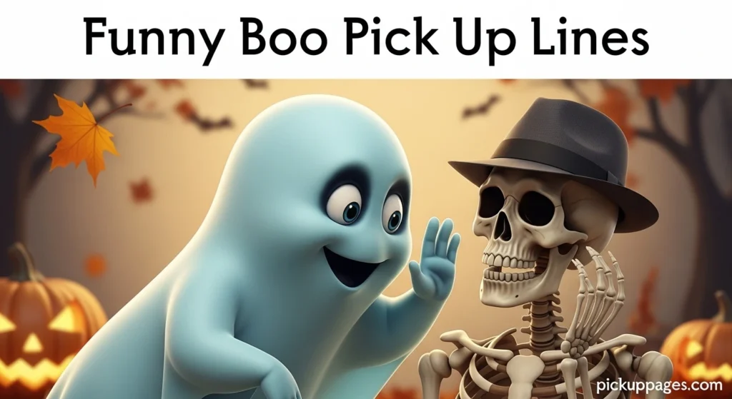 Funny Boo Pick Up Lines