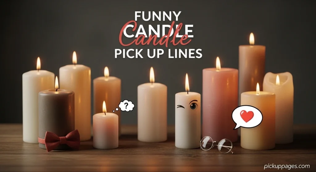 Funny Candle Pick Up Lines