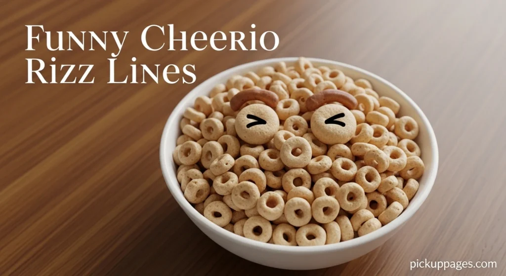 Funny Cheerio Rizz Lines