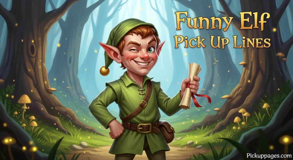 Funny Elf Pick Up Lines